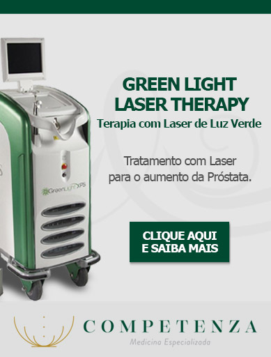 Green Light Laser Therapy - Tratamento com Laser para o aumento da Próstata.