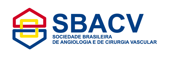 Logo marca da Sociedade Brasileira de Angiologia e de cirurgia vascular